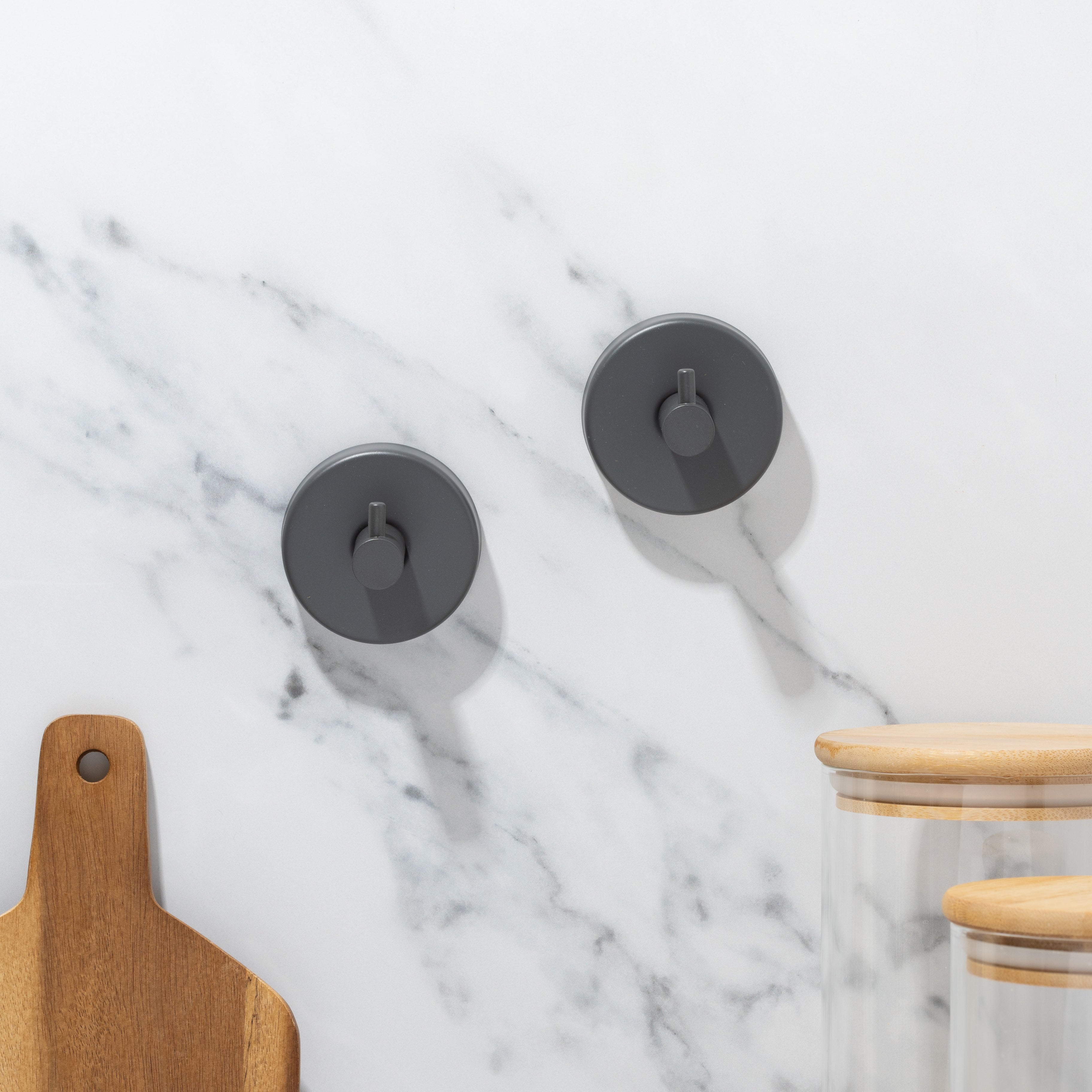 Modern Slim Hooks | Removable + Reusable